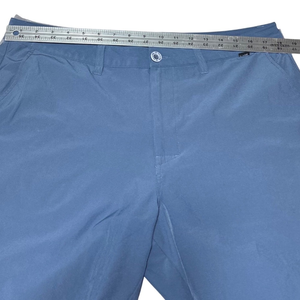Lot of 2 Travis Mathew Beck Golf Shorts Bundle Mens 36 Blue Grey Performance - Picture 7 of 8
